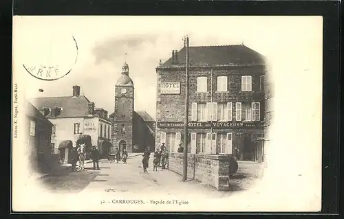 AK Carrouges, Facade de l` Eglise