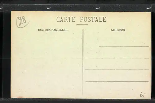 AK Crécy-Couvé, La Grande-Rue, Strassenpartie
