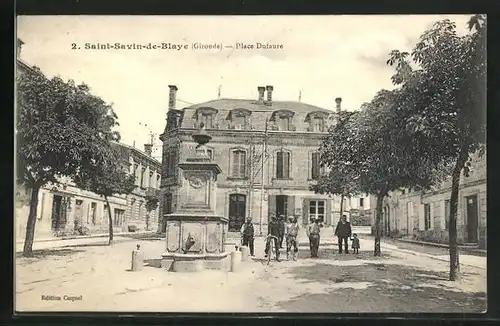 AK Saint-Savin-de-Blaye, Place Dufaure