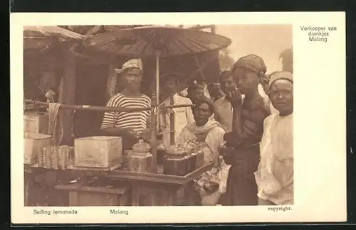 AK Malang, Selling lemonade, Limonadeverkäufer