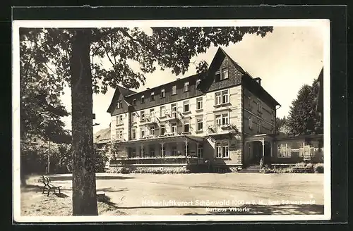 AK Schönwald / Bad. Schwarzwald, Kurhaus Viktoria