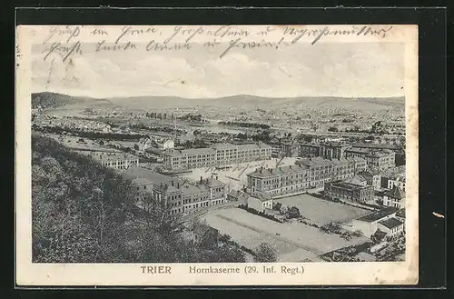 AK Trier, Hornkaserne der 29. Inf. Regt.