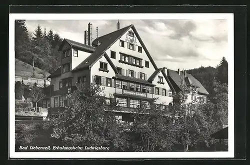 AK Bad Liebenzell, Erholungsheim Ludwigsburg