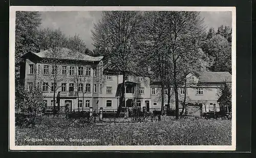 AK Königsee / Thür. Wald, Genesungsheim