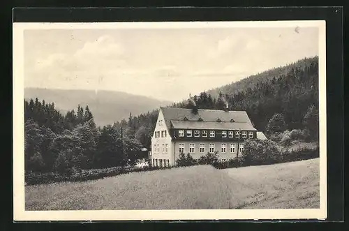 AK Erlbach / Vogtland, Kindererholungsheim Tannenmühle