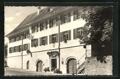 AK Lottstetten / Baden, Gasthof Engel, Inh. Fam. Eugen Buchter