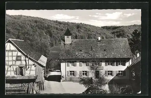 AK Egerten / Markgräflerland, Gasthaus zum Hirschen, Besitzer Max Geitlinger