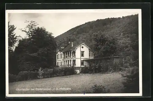 AK Oberweiler, Kurhotel der J. G. Heilstätte