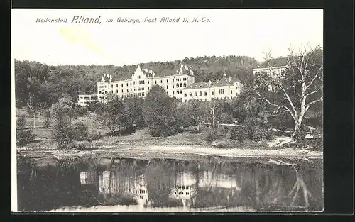 AK Alland, Heilanstalt im Gebirge