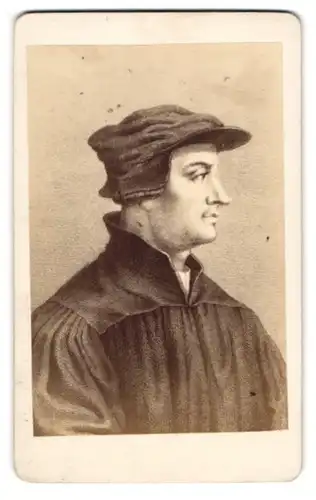 Fotografie Portrait Theologe Huldrych Zwingli