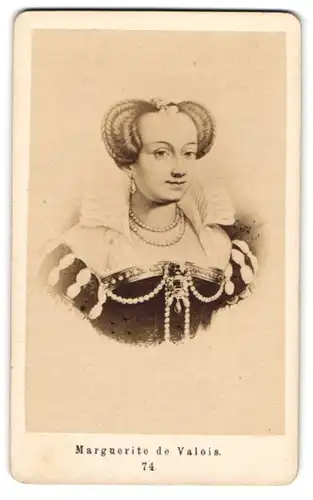 Fotografie Galerie Historique, Paris, Marguerite de Valois, Königin v. Frankreich