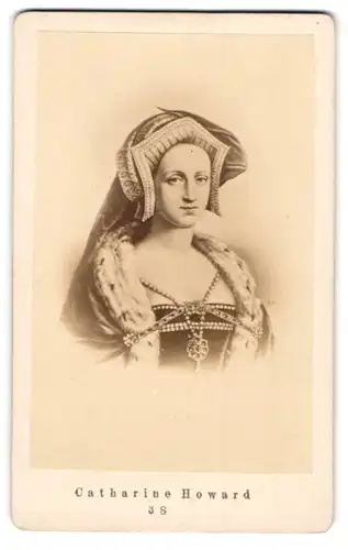 Fotografie Galerie Historique, Paris, Königin Catherine Howard v. England