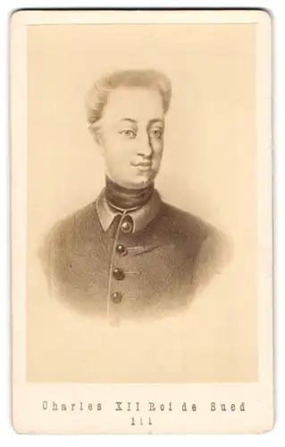 Fotografie Galerie Historique, Paris, König Karl XII. von Schweden