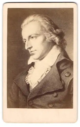 Fotografie Friedrich Schiller im Portrait