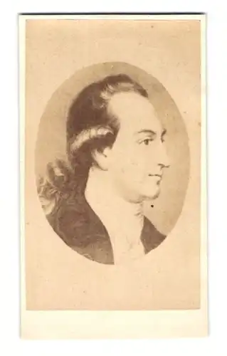 Fotografie Goethe im Portrait
