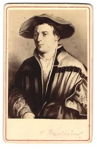 Fotografie Portrait Maler Hans Holbein, 1497 - 1543