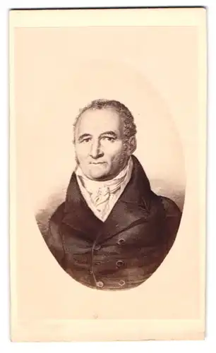 Fotografie Portrait Johann Peter Hebel, Schriftsteller