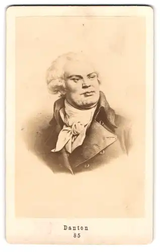 Fotografie Photographie parisienne, Portrait Georges Danton, Politiker