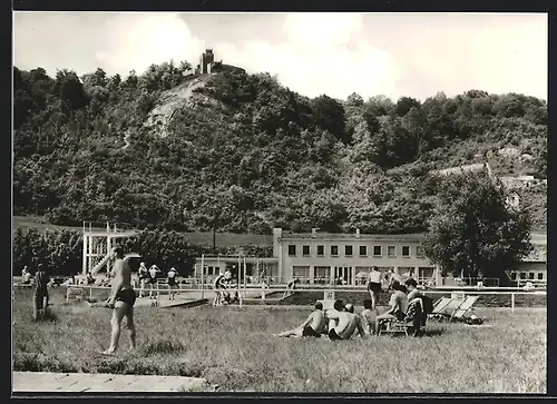 AK Bad Sulza, Soleschwimmbad, Badecafe und Sonnenburg