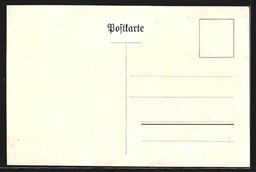 Künstler-AK Worpswede, Sommertag in der Künstlerkolonie, aus Belhagen & Klasings Monatsheften