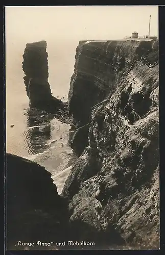 AK Helgoland, Lange Anna und Nebelhorn