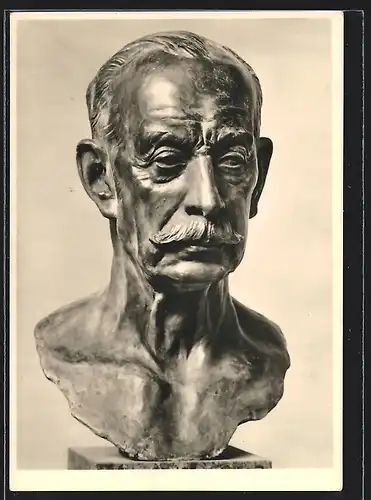 AK Generalfeldmarschall Schlieffen, Büste