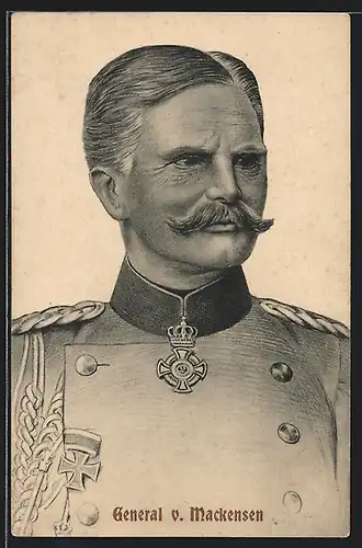 AK General von Mackensen, Portrait in Uniform