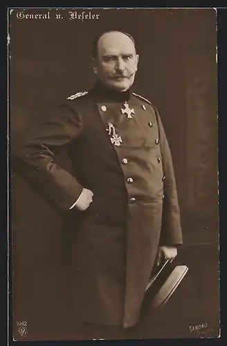 AK General v. Beseler, Portrait mit Orden