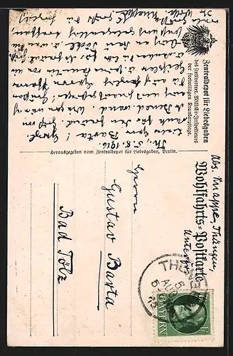 AK Portrait General der Infanterie von Below