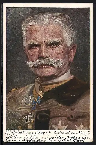 AK General von Mackensen Träger des Blauen Max