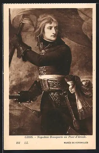 AK Napoleon in jungen Jahren als General