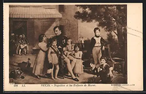 Künstler-AK Versailles, Musée de Versailles, Napoléon etles Enfants de Murat