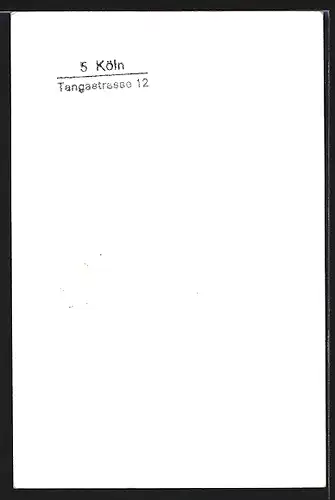 AK Opernsänger Jean van Ree als Dichter Giocondo in Liebesprobe, Autograph