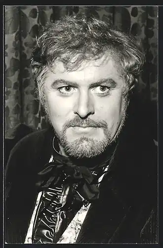 AK Opernsänger Heinz-Klaus Ecker im Kostüm, Autograph