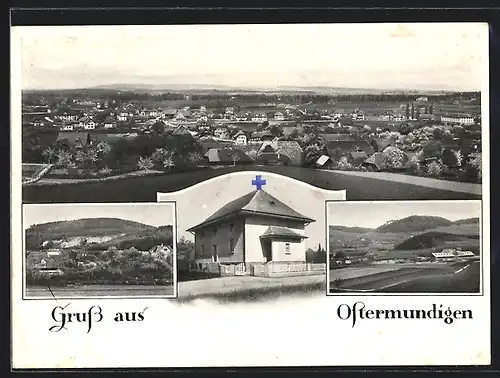 AK Ostermundigen, Panorama, Gebäudeansicht, Ortspartie