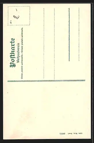 Grusskarten-AK Bern, Münster in winterlichem Passepartout