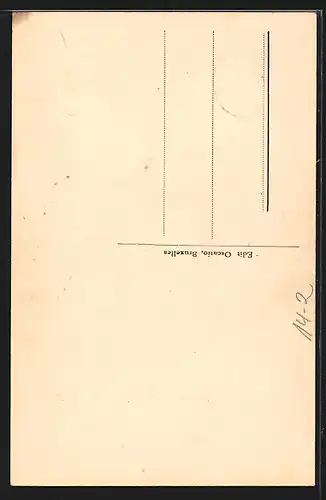 AK Radsportler Frans Dictus, mit Autograph