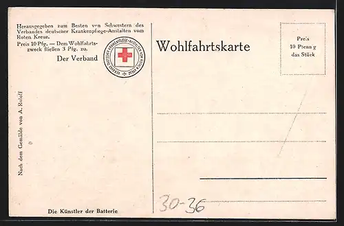 AK Soldaten musizieren hinter der Front