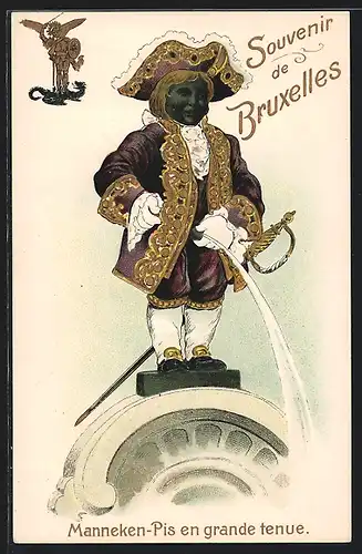 AK Bruxelles, Manneken-pis en grande tenue