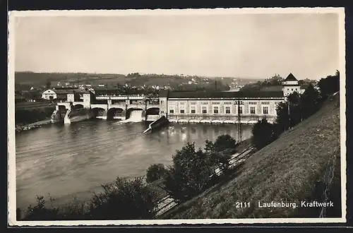 AK Laufenburg, Blick auf das Kraftwerk