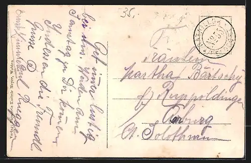 AK Wohlen, Gesamtansicht mit Kirche