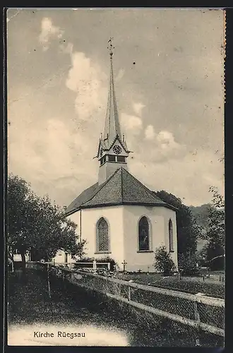 AK Rüegsau, Ansicht der Kirche