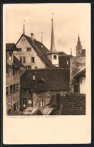 AK Zofingen, Blick auf den St. Urbanhof