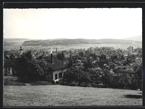 AK Wohlen, Ortsansicht von einer Anhöhe