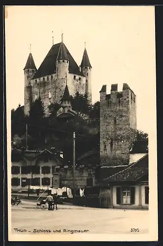AK Thun, Schloss und Ringmauer