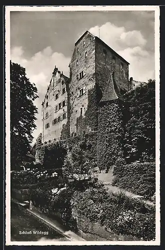 AK Wildegg, Blick zum Schloss