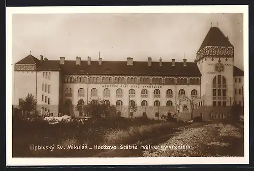 AK Liptovsky Sv. Mikulás, Hodzovo státne reálne gymnazium