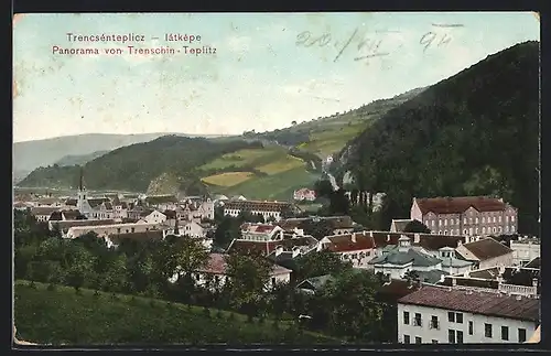 AK Trenschin-Teplitz, Panorama