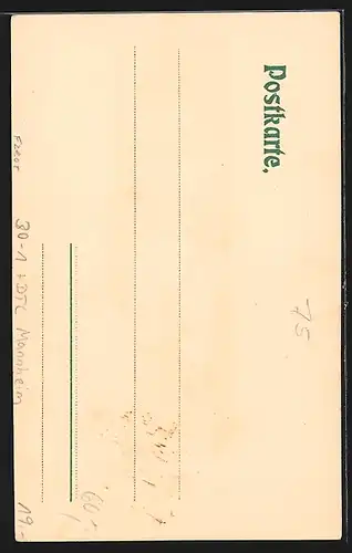 Lithographie 100 Jahrfeier des Bad. Leib-Gren.-Regts 1903, Inf. Regt. Erb-Grossherzog No. 2, Uniform 1809