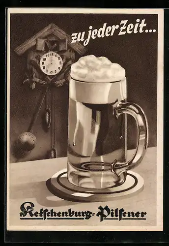 AK Stolberg /Rheinland, Zu jeder Zeit Ketschenburg - Pilsener